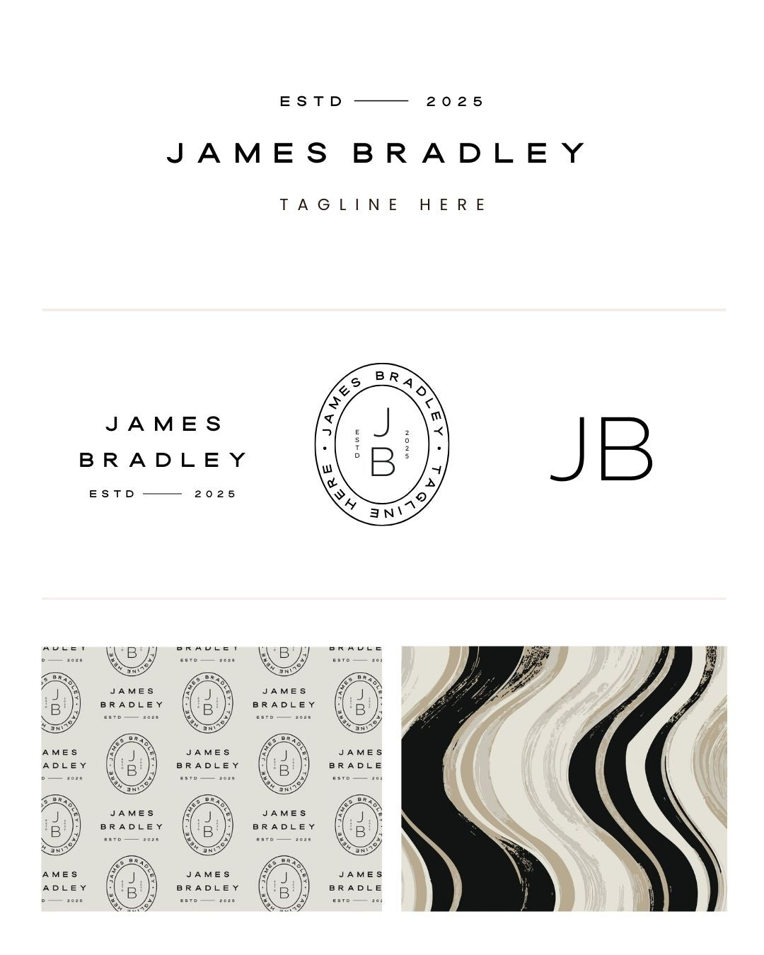 Showit Website Template + Brand Set | James Bradley