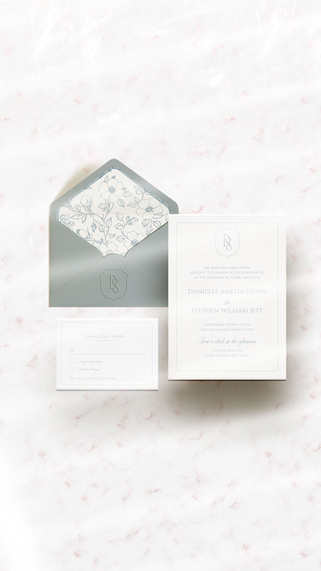 Wedding Invitation + Brand | Danielle