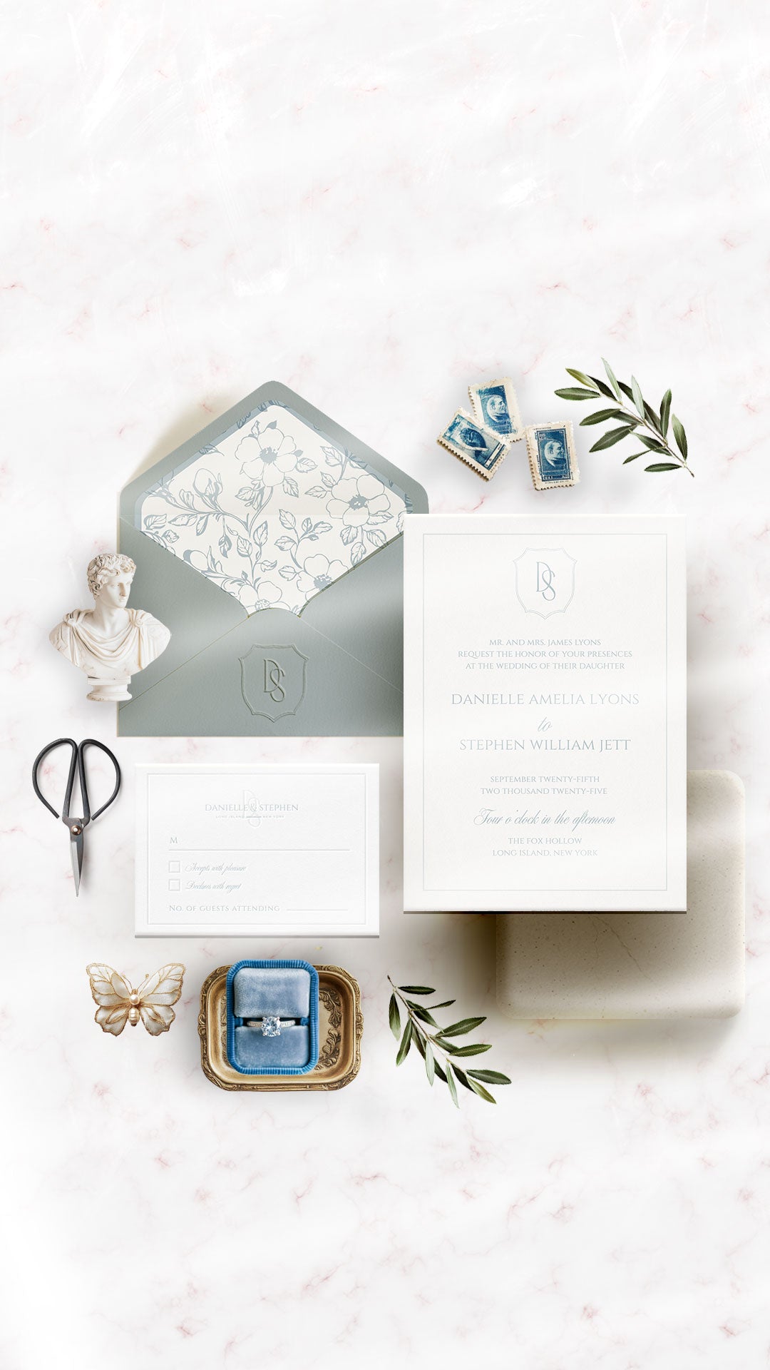 Wedding Invitation + Brand | Danielle