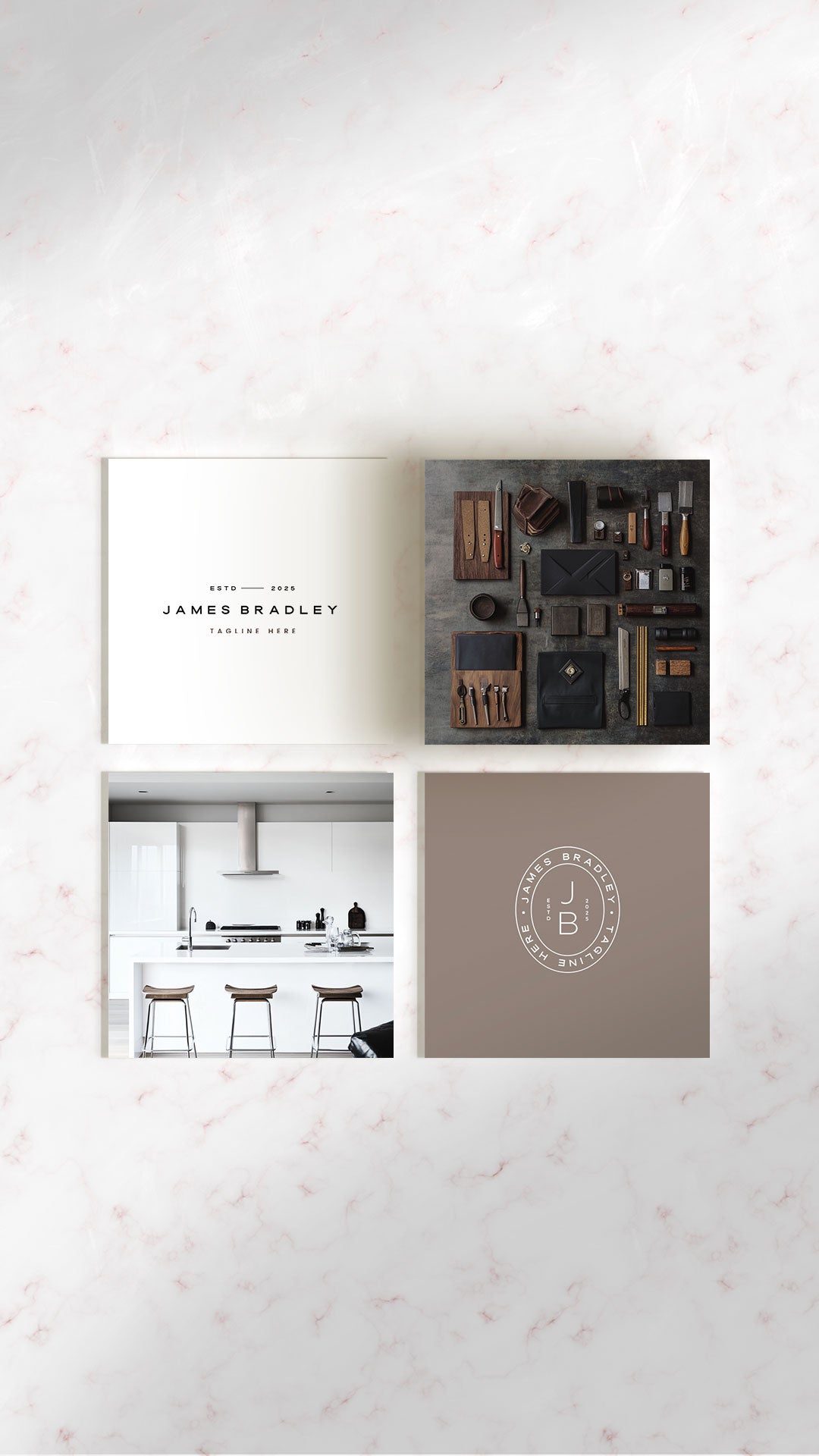 Showit Website Template + Brand Set | James Bradley