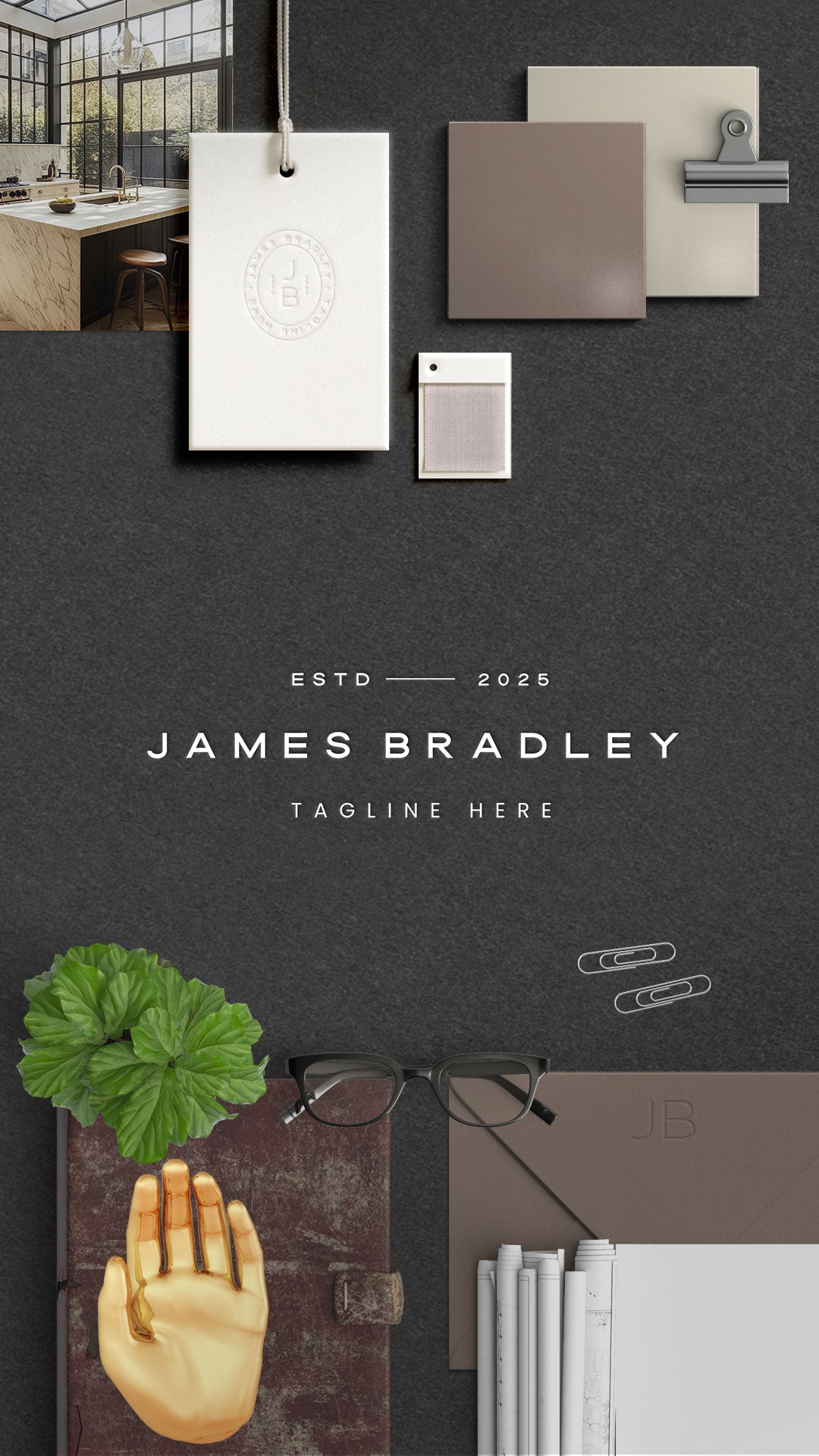 Showit Website Template + Brand Set | James Bradley