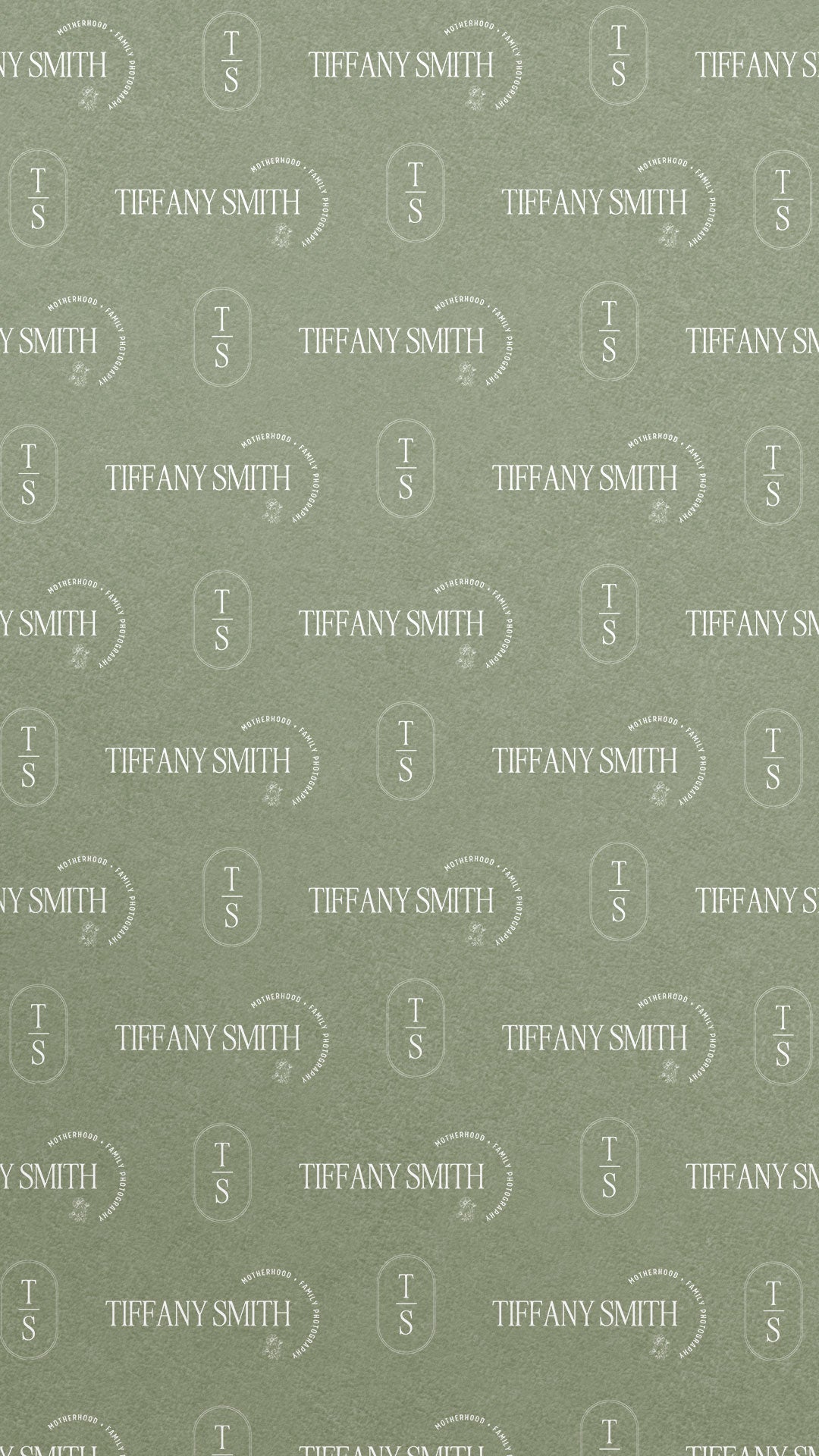 Showit Website Template + Brand Set | Tiffany