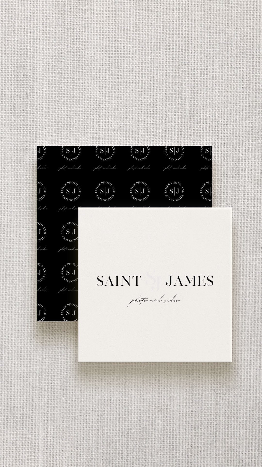 Showit Website Template + Brand Set | Saint James