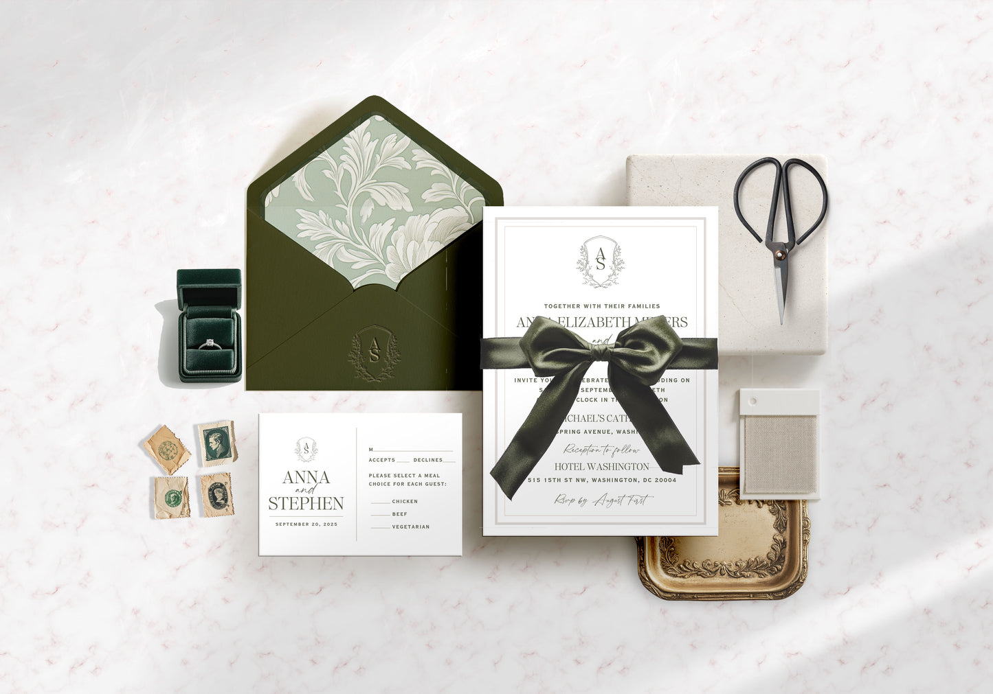 Wedding Invitation + Brand | Anna