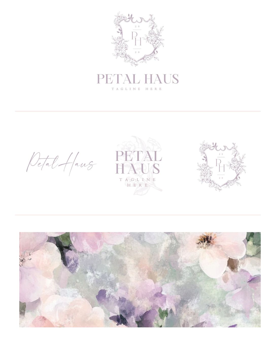 Showit Website Template + Brand Set | Petal Haus