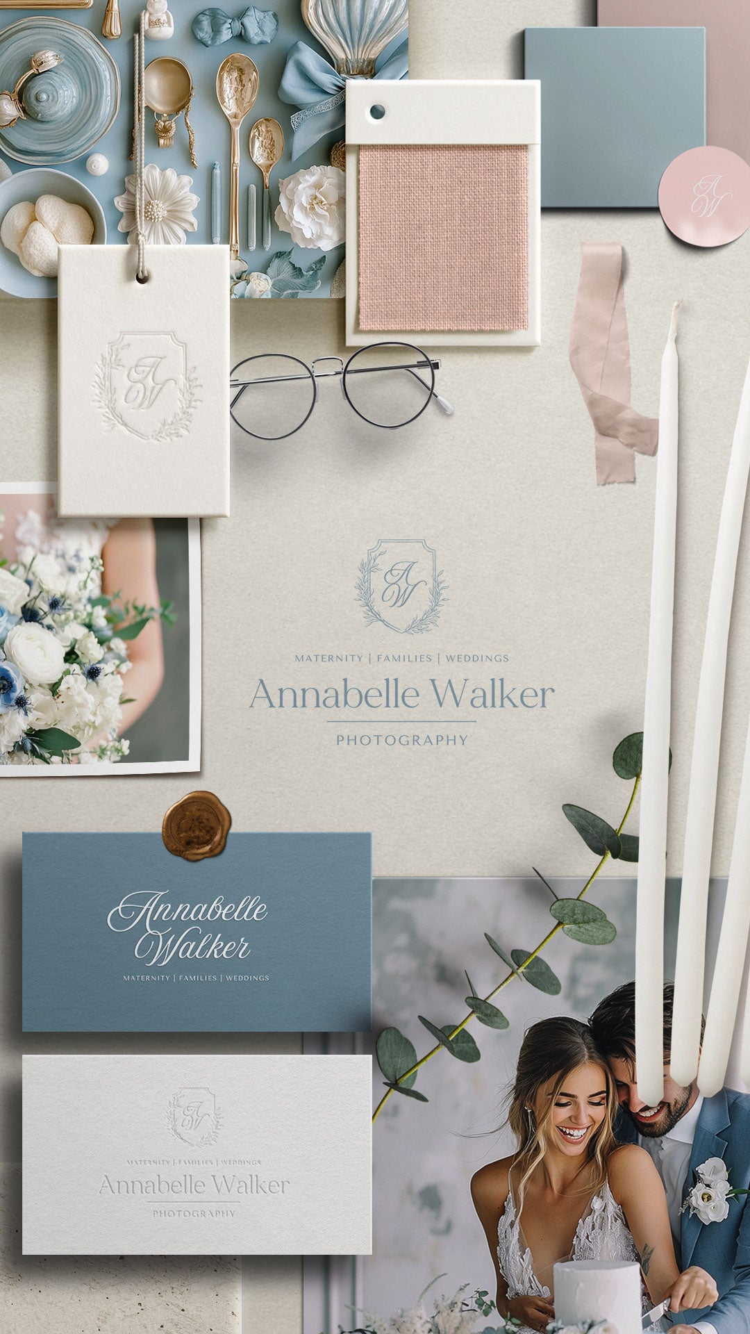 Showit Website Template + Brand Set | Annabelle