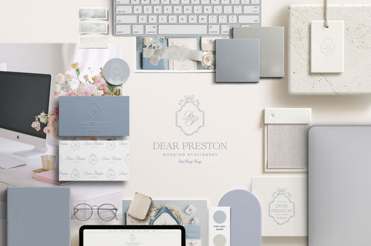 Showit Website Template + Brand Set | Dear Preston