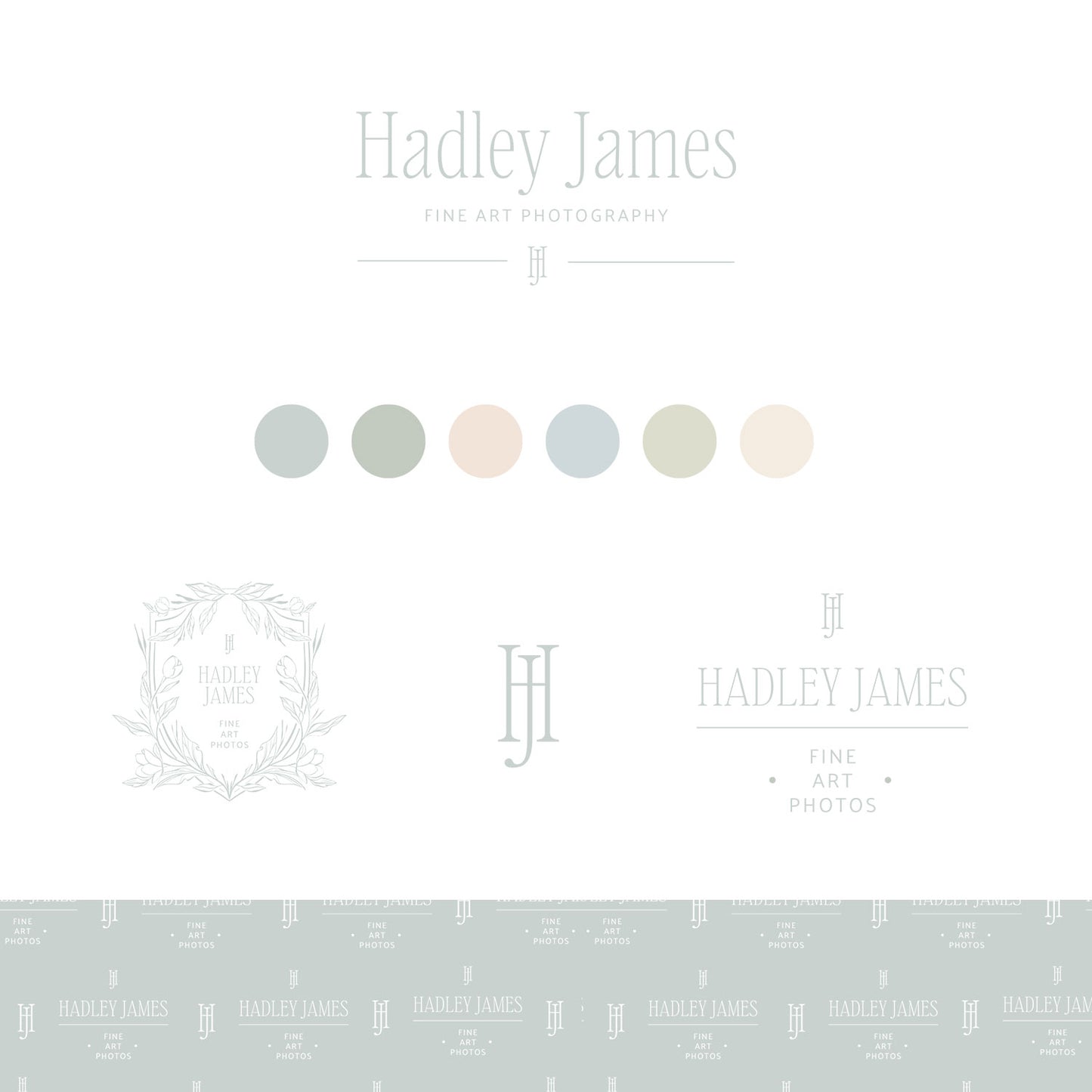 Showit Website Template + Brand Set | Hadley