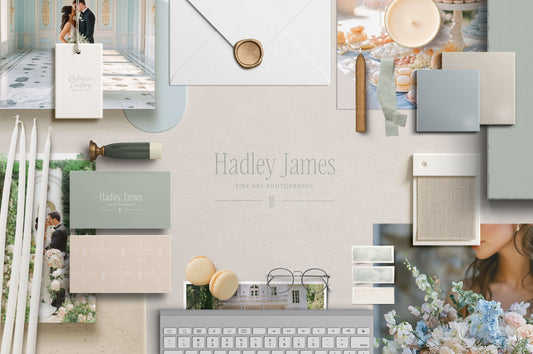 Showit Website Template + Brand Set | Hadley