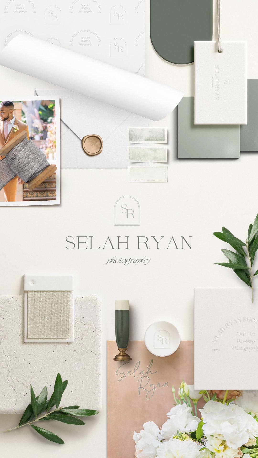 Showit Website Template + Brand Set | Selah