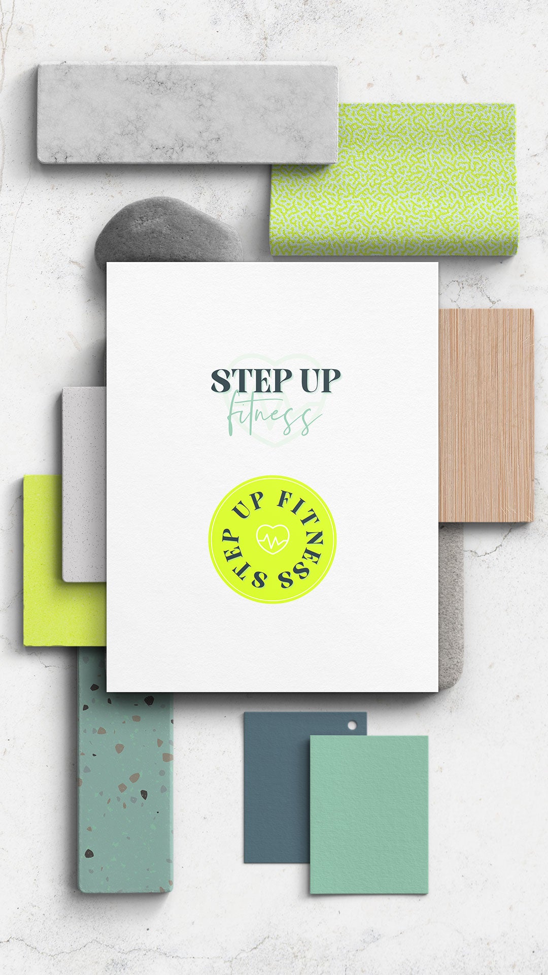 Showit Website Template + Brand Set | Step Up Fitness