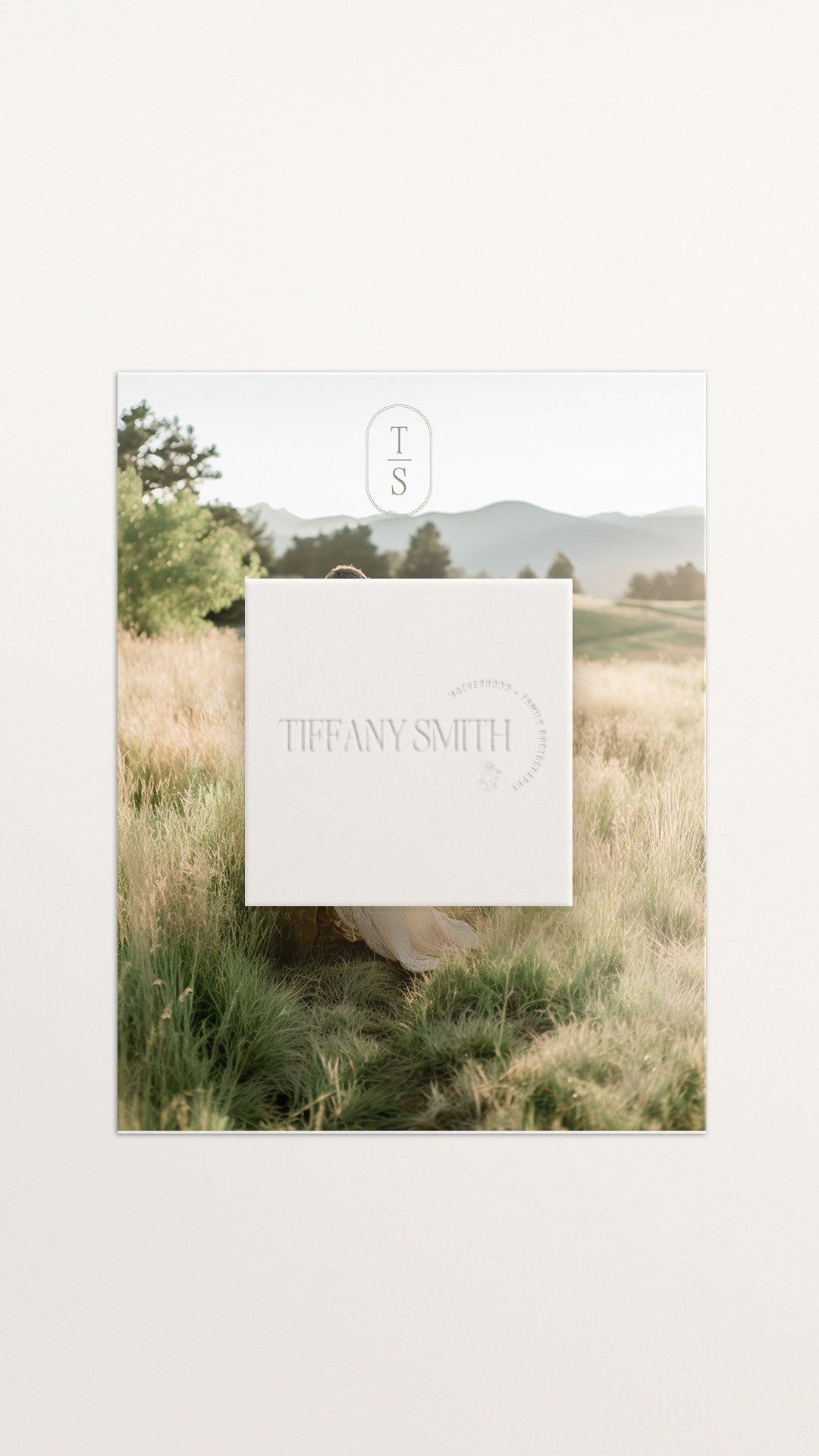 Showit Website Template + Brand Set | Tiffany