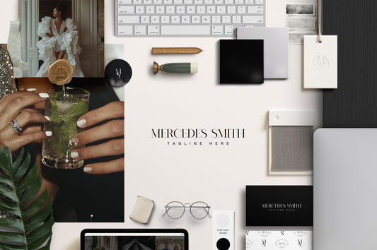 Showit Website Template + Brand Set | Mercedes